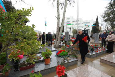 Sabunçu rayonunda “20 Yanvar” faciəsində şəhid olanların əziz xatirəsi ehtiramla yad edildi