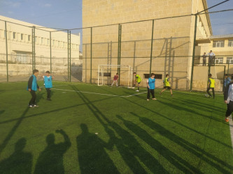 "İdmanla sağlam gələcək" devizi altında mini-futbol turnirinin Balaxanı zona mərhələsi keçirilmişdir