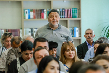 Rayon İcra Hakimiyyəti başçısının növbəti səyyar qəbulu Balaxanı qəsəbəsində keçirildi