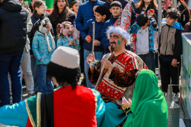 Sabunçu rayonunda Novruz şənliyi təşkil edildi