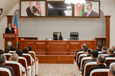 Sabunçu Rayon İcra Hakimiyyəti başçısına yeni I müavin təyin olundu