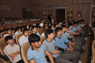 Maştağa Mədəniyyət Mərkəzində “Bir həyat-bir şans” mövzusunda maarifləndirici tədbir keçirildi