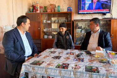 Sabunçu rayonunda “1 oktyabr - Beynəlxalq Ahıllar Günü” münasibətilə rayonun ahıl sakinləri ilə görüş keçirildi