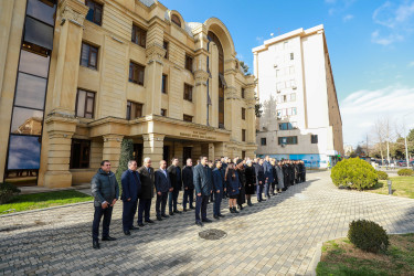 Sabunçu rayonunda “20 Yanvar” faciəsində şəhid olanların əziz xatirəsi bir dəqiqəlik sükutla yad edildi.