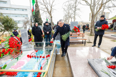 Sabunçu rayonunda “20 Yanvar” faciəsində şəhid olanların əziz xatirəsi dərin ehtiramla yad edildi