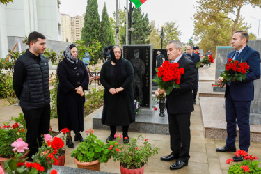 Sabunçu rayonunda “27 sentyabr – Anım Günü” nün beşinci ildönümü münasibətilə şəhidlərin məzarları ziyarət edildi