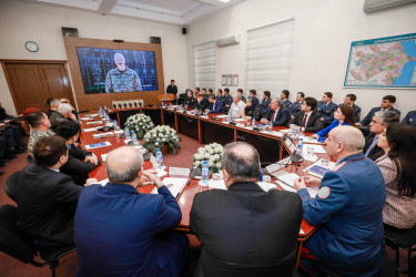 Sabunçu rayonunda “Vətən müharibəsi tarixi. Azərbaycanın ərazi bütövlüyünün bərpası – Şəxsiyyət faktoru” adlı yeni kitabın geniş ictimai müzakirəsi keçirildi.