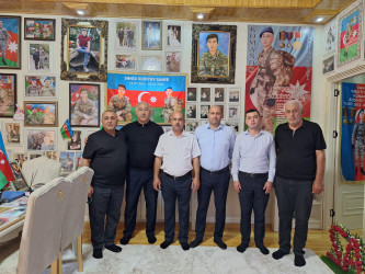 Sabunçu rayonunda şəhid Xudiyev Samir Səməd oğlunun doğum günü münasibətilə anım mərasimi keçirildi