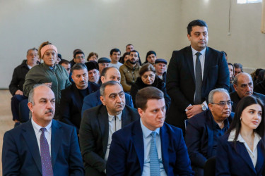 Rayon İcra Hakimiyyəti başçısının növbəti səyyar qəbulu Pirşağı qəsəbəsində keçirildi