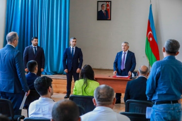 Pirşağı qəsəbəsində sakinlərlə növbəti səyyar görüş keçirildi