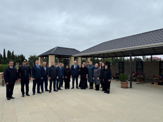Sabunçu rayonunda “27 sentyabr – Anım Günü” nün beşinci ildönümü münasibətilə şəhidlərin məzarları ziyarət edildi