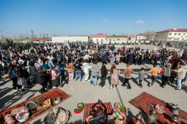 Sabunçu rayonunda Novruz bayramı münasibətilə “Bahar festivalı” adlı tədbir keçirildi