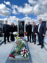 Vətən müharibəsi şəhidləri Abdullazadə Həsənağa Şakir oğlu və Adışov Qüdrət Rahim oğlunun ildönümü münasibətilə anım mərasimləri keçirildi