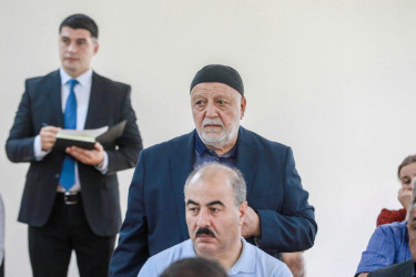 Balaxanı qəsəbəsində sakinlərlə növbəti səyyar görüş keçirildi