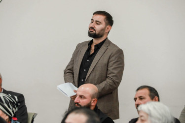 Zabrat qəsəbəsində sakinlərlə növbəti səyyar görüş keçirildi