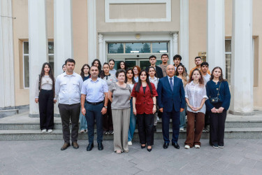 “Şəhərsalma və Memarlıq İli” çərçivəsində Sabunçu rayon gəncləri Azərbaycan Memarlıq və İnşaat Universitetində qonaq oldular.