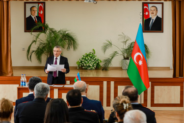 Rayon İcra Hakimiyyəti başçısının növbəti səyyar qəbulu Zabrat qəsəbəsində keçirildi