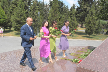  Sabunçu rayonunda “23 iyun - Dövlət Qulluqçularının Peşə Bayramı Günü” qeyd olundu