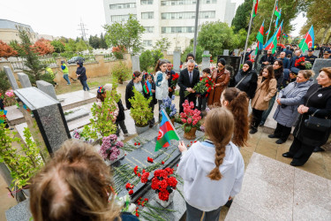 Sabunçu rayonunda “27 sentyabr – Anım Günü” nün beşinci ildönümü münasibətilə şəhidlərin məzarları ziyarət edildi