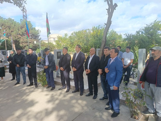 Sabunçu rayonunda Vətən müharibəsi şəhidləri Asim Bəkir oğlu Quliyevin və Azər Haqverdi oğlu Süleymanovun ildönümləri münasibətilə anım mərasimləri keçirildi