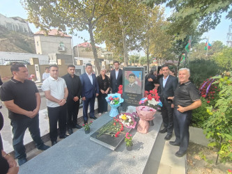 Sabunçu rayonunda Vətən müharibəsi şəhidi Əkbər Bahadur oğlu Hüseynovun ildönümü münasibətilə anım mərasimi keçirildi