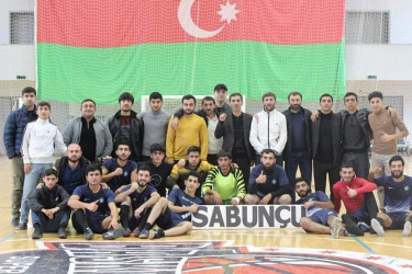 Yeni Azərbaycan Partiyasının 30 illik yubileyinə həsr olunmuş ümumrespublika mini futbol turnirinin yarımfinal oyunları keçirildi