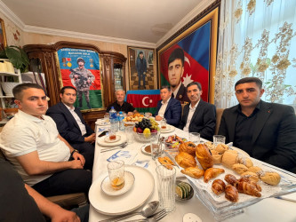 Sabunçu rayonunda Vətən müharibəsi şəhidi Əkbər Bahadur oğlu Hüseynovun ildönümü münasibətilə anım mərasimi keçirildi