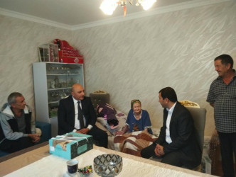 Sabunçu rayonunda “1 oktyabr - Beynəlxalq Ahıllar Günü” münasibətilə rayonun ahıl sakinləri ilə görüş keçirildi