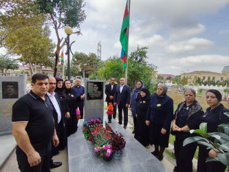 Sabunçu rayonunda Vətən müharibəsi şəhidləri Əfqan Ramil oğlu Nəsirovun və Sənan Tehran oğlu Məmmədovun ildönümləri münasibətilə anım mərasimləri keçirildi