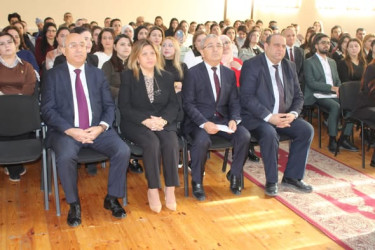 “2 fevral-Gənclər Günü” ilə əlaqədar “Heydər Əliyev və Azərbaycan gəncliyi” mövzusunda konfrans keçirildi