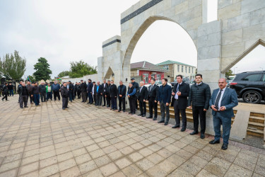Sabunçu rayonunda “27 sentyabr – Anım Günü” nün beşinci ildönümü münasibətilə şəhidlərin məzarları ziyarət edildi
