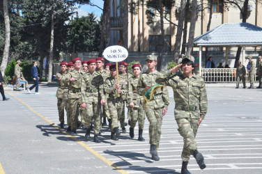 Sabunçu rayonunda “Şahin” hərbi-idman oyunları üzrə rayon birinciliyi keçirildi