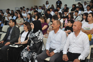 26 iyun-“Narkotik vasitələrin sui-istifadəsi və qanunsuz dövriyyəsi ilə bağlı Beynəlxalq Mübarizə  Günü” Sabunçu rayonunda qeyd edilmişdir