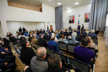 Rayon İcra Hakimiyyəti başçısının növbəti səyyar qəbulu Nardaran qəsəbəsində keçirildi