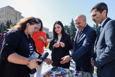 Sabunçu rayonunda "İnklüziv Zəfər Yarmarkası" keçirildi