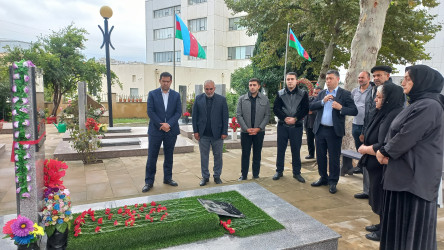 Sabunçu rayonunda Vətən müharibəsi şəhidləri Müşviq Nəbi oğlu İbrahimovun və Taleh Musa oğlu Mehdiyevin ildönümləri münasibətilə anım mərasimləri keçirildi