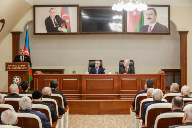 Sabunçu Rayon Ağsaqqallar Şurasının hesabat konfransı keçirildi