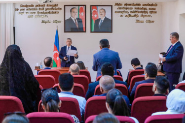 Rayon İcra Hakimiyyəti başçısının növbəti səyyar qəbulu Bilgəh qəsəbəsində keçirildi