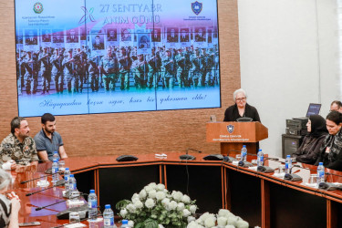 Sabunçu rayonunda “27 sentyabr - Anım Günü”nün beşinci ildönümünə həsr edilmiş dəyirmi masa keçirildi.