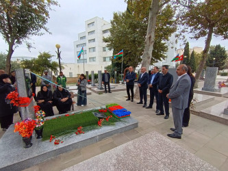 Sabunçu rayonunda Vətən müharibəsi şəhidləri İbrahimov Müşfiq Nəbi oğlu və Mehdiyev Taleh Musa oğlunun ildönümü münasibətilə anım mərasimi keçirildi