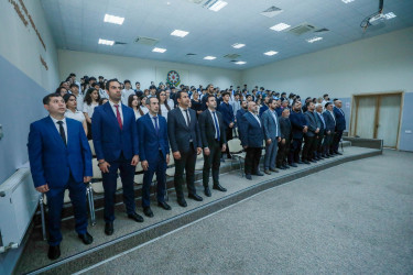 Sabunçu Gənclər Evində “Müasir dövrdə informasiya mühiti və sosial çağırışlar fonunda gənclər arasında mənəvi dəyərlər” mövzusunda tədbir keçirilib