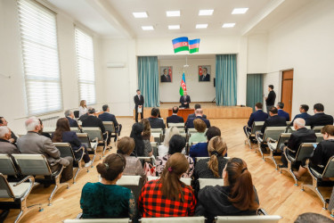 Rayon İcra Hakimiyyəti başçısının növbəti səyyar qəbulu Ramana qəsəbəsində keçirildi