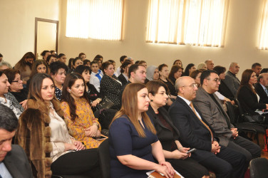 Sabunçu rayonunda “Vətəni sevməyi SƏN-dən öyrəndik!” adlı kitabın təqdimatı keçirildi