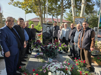 Sabunçu rayonunda Vətən müharibəsi şəhidi İsrayıl Namiq oğlu Cəfərzadənin ildönümü münasibətilə anım mərasimi keçirildi