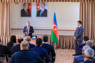 Rayon İcra Hakimiyyəti başçısının növbəti səyyar qəbulu Bakıxanov qəsəbəsində keçirildi