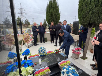 Sabunçu rayonunda “27 sentyabr – Anım Günü” nün beşinci ildönümü münasibətilə şəhidlərin məzarları ziyarət edildi