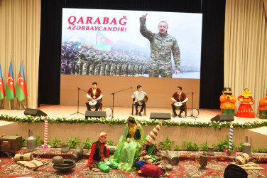Sabunçu rayonunda Novruz bayramı münasibətilə konsert proqramı keçirildi