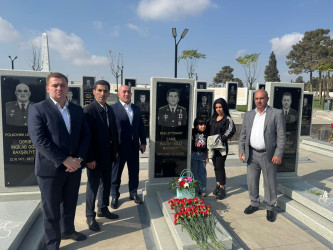 Sabunçu rayonunda Vətən müharibəsi şəhidləri Məmmədli Sübhan Səbuhi oğlu, Ələkbərov Telman İqdam oğlu, Bababəy Şamil Nazim oğlu, Səmədov Məhəmməd Niman oğlu, Dəmirçiyev Tural Rəfail oğlunun ildönümü münasibətilə anım mərasimləri keçirildi