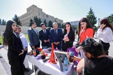 Sabunçu rayonunda "İnklüziv Zəfər Yarmarkası" keçirildi