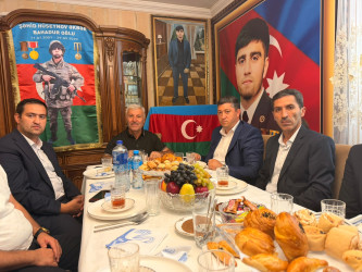 Sabunçu rayonunda Vətən müharibəsi şəhidi Əkbər Bahadur oğlu Hüseynovun ildönümü münasibətilə anım mərasimi keçirildi